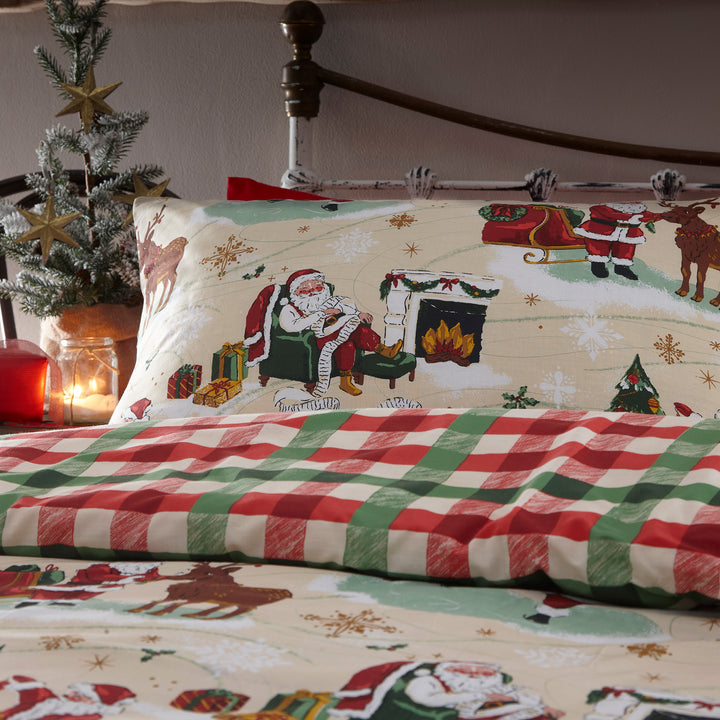 Jolly Santa King Size Duvet Set Multi - image 3