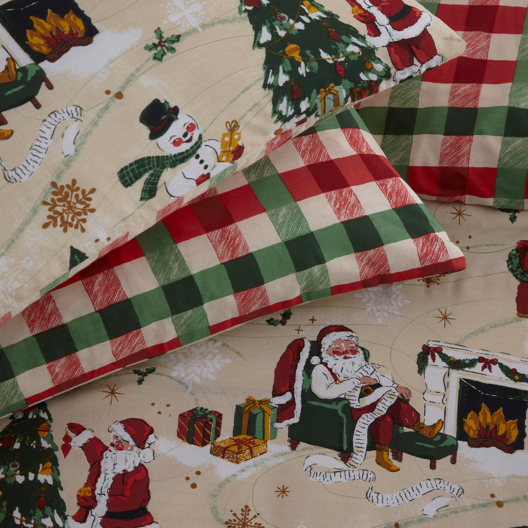 Jolly Santa Super King Duvet Set Multi - image 4