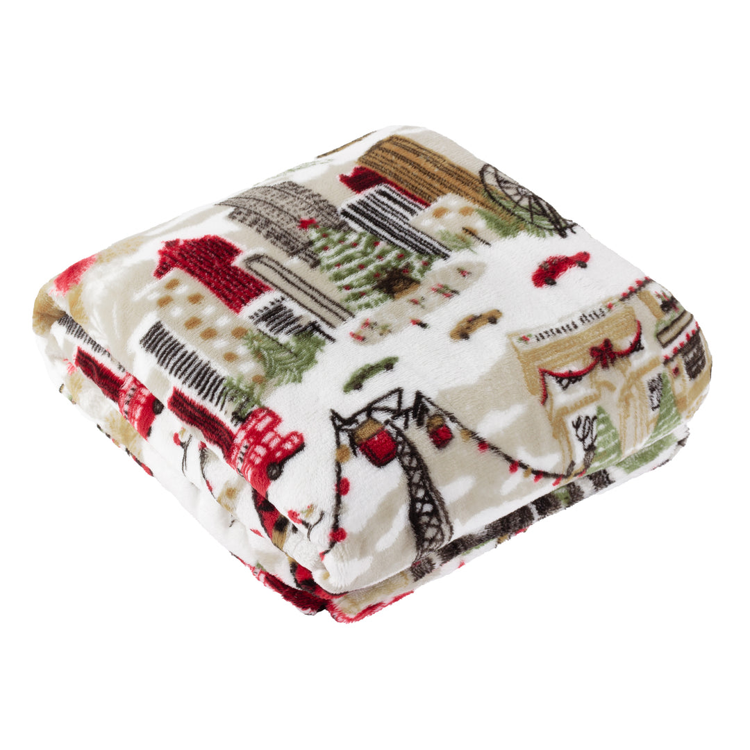 Joy To All 140x180 Throw Cream - image 2