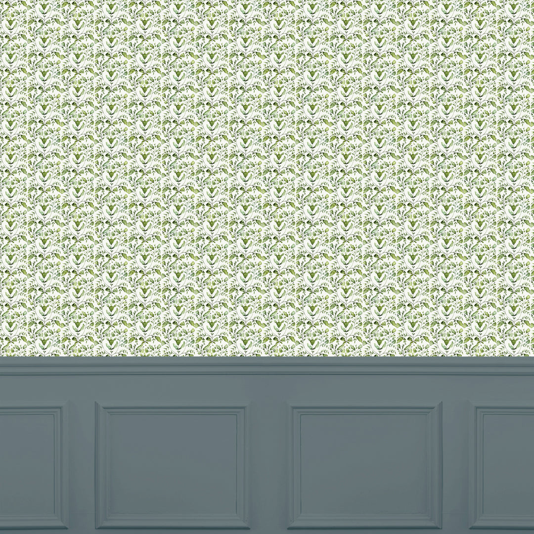 Juna Wallpaper Sage Sample - image 2