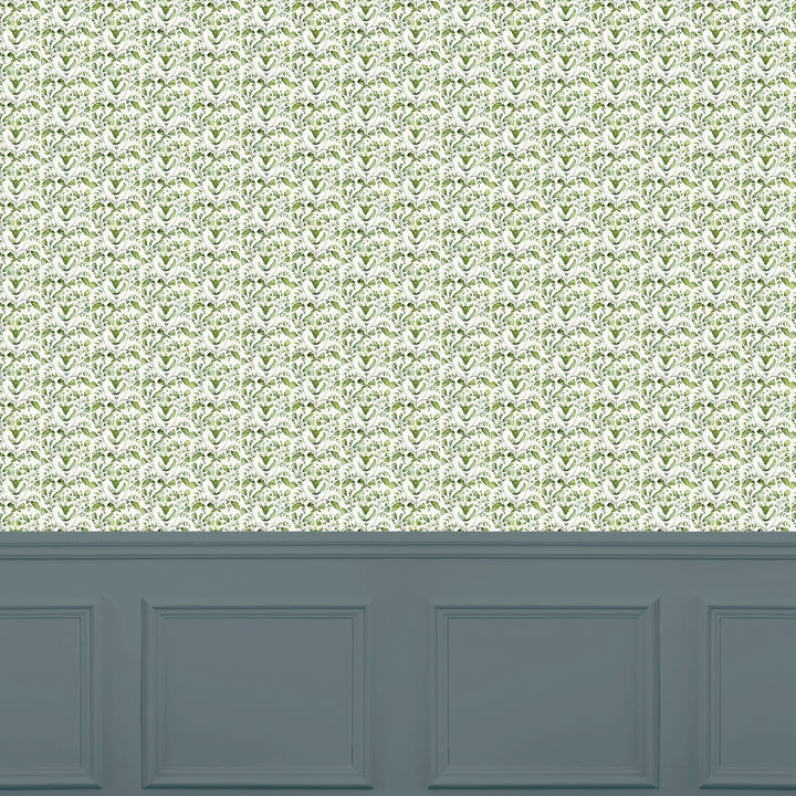 Juna Wallpaper Sage Sample - image 2