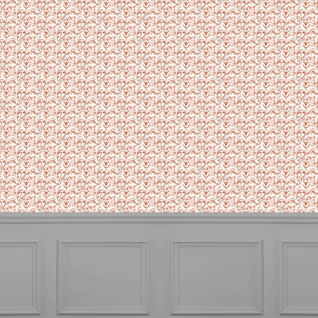 Juna Wallpaper Terracotta - image 2
