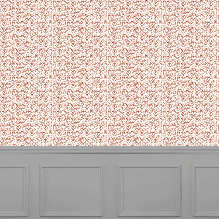 Juna Wallpaper Terracotta - image 2