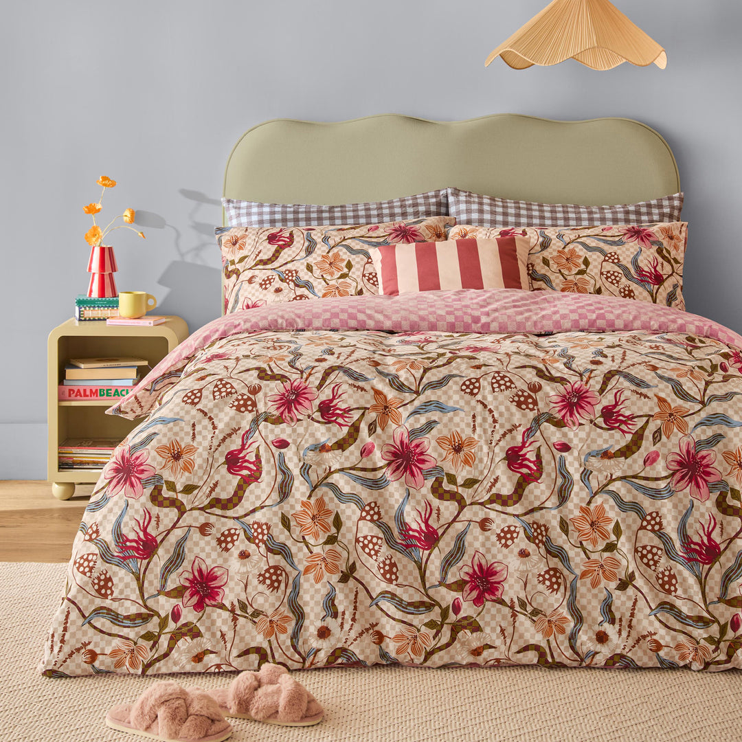 Juno Single Duvet Set Multicolour