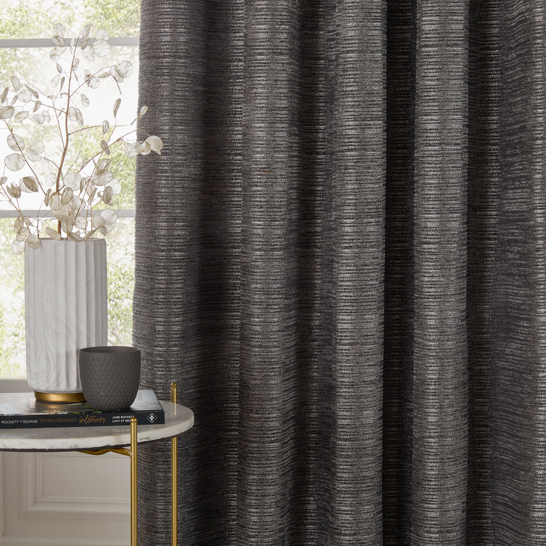Jupiter 229x183 Eyelet Curtains Graphite - image 5