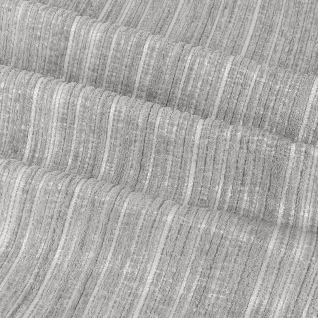 Jupiter 117x137 Eyelet Curtains Silver - image 6