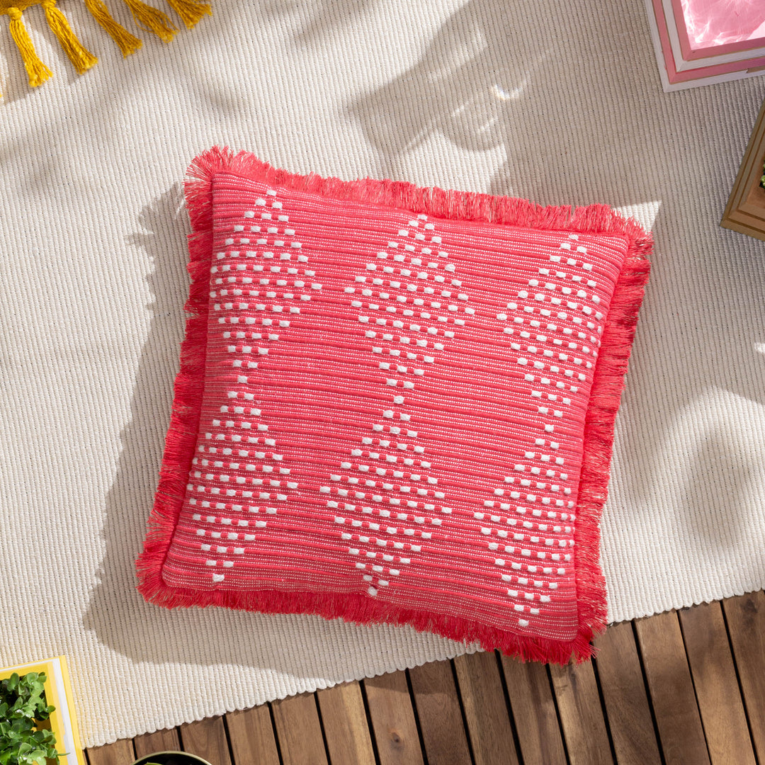Kadie 45x45 Cushion Case Pink