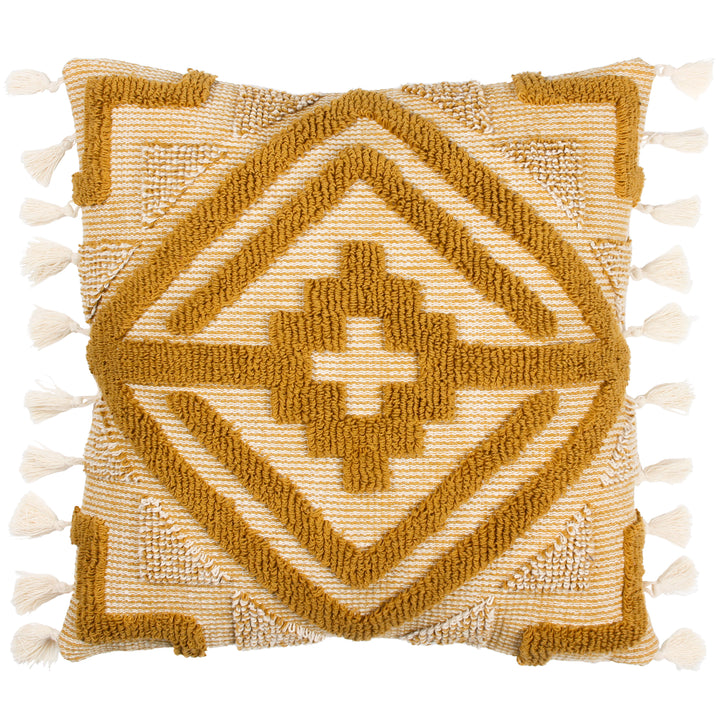 KALAI 45X45 CUSHION CASE MUSTARD