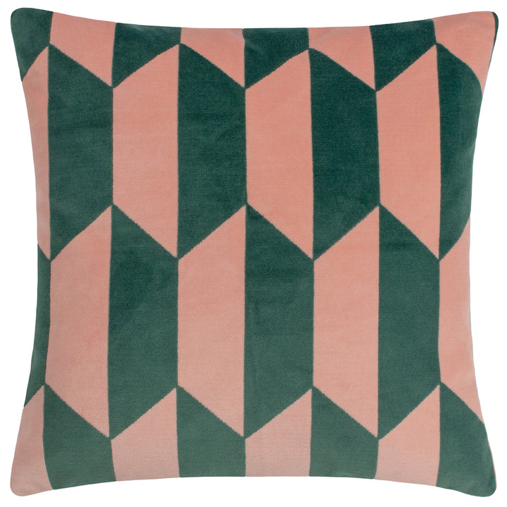 KALHO 45X45 CUSHION CASE PINK/GREEN