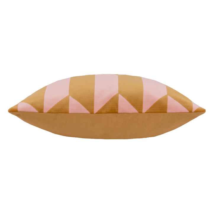 KALHO 45X45 CUSHION CASE PINK/OCHRE