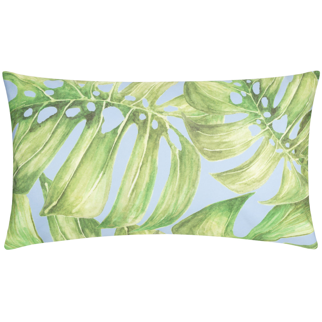 Kali Birds 30x50 Outdoor Cushion Case Dark Green - image 3