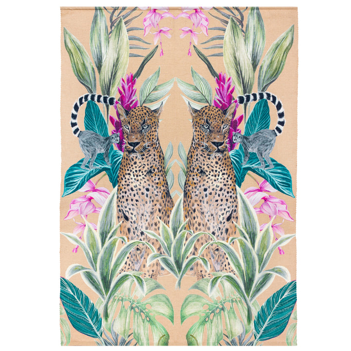 KALI LEOPARDS 120X170 OUTDOOR RUG GOLD