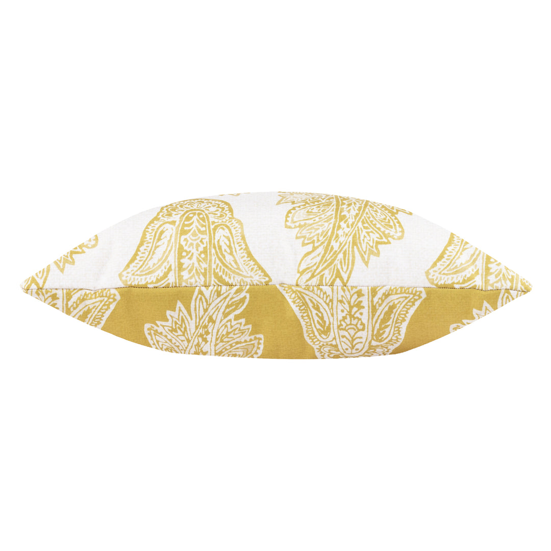 Kalindi Paisley 43x43 Outdoor Cushion Case Saffron - image 3