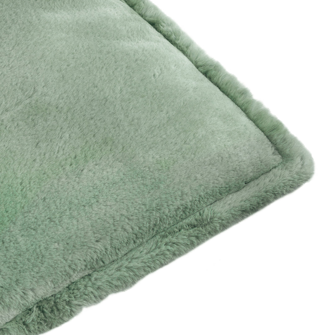 KALLU 45X45 CUSHION CASE FROST GREEN
