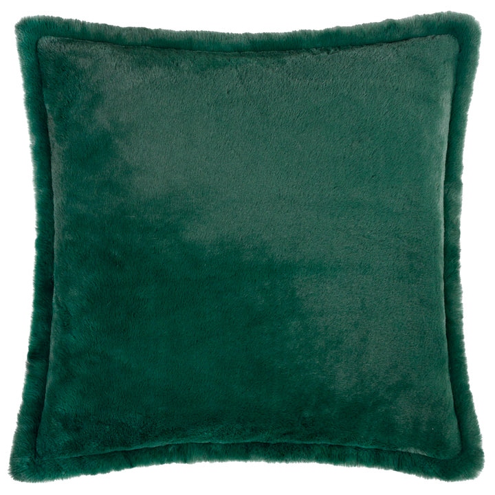 KALLU 55X55 CUSHION CASE NEEDLE GREEN