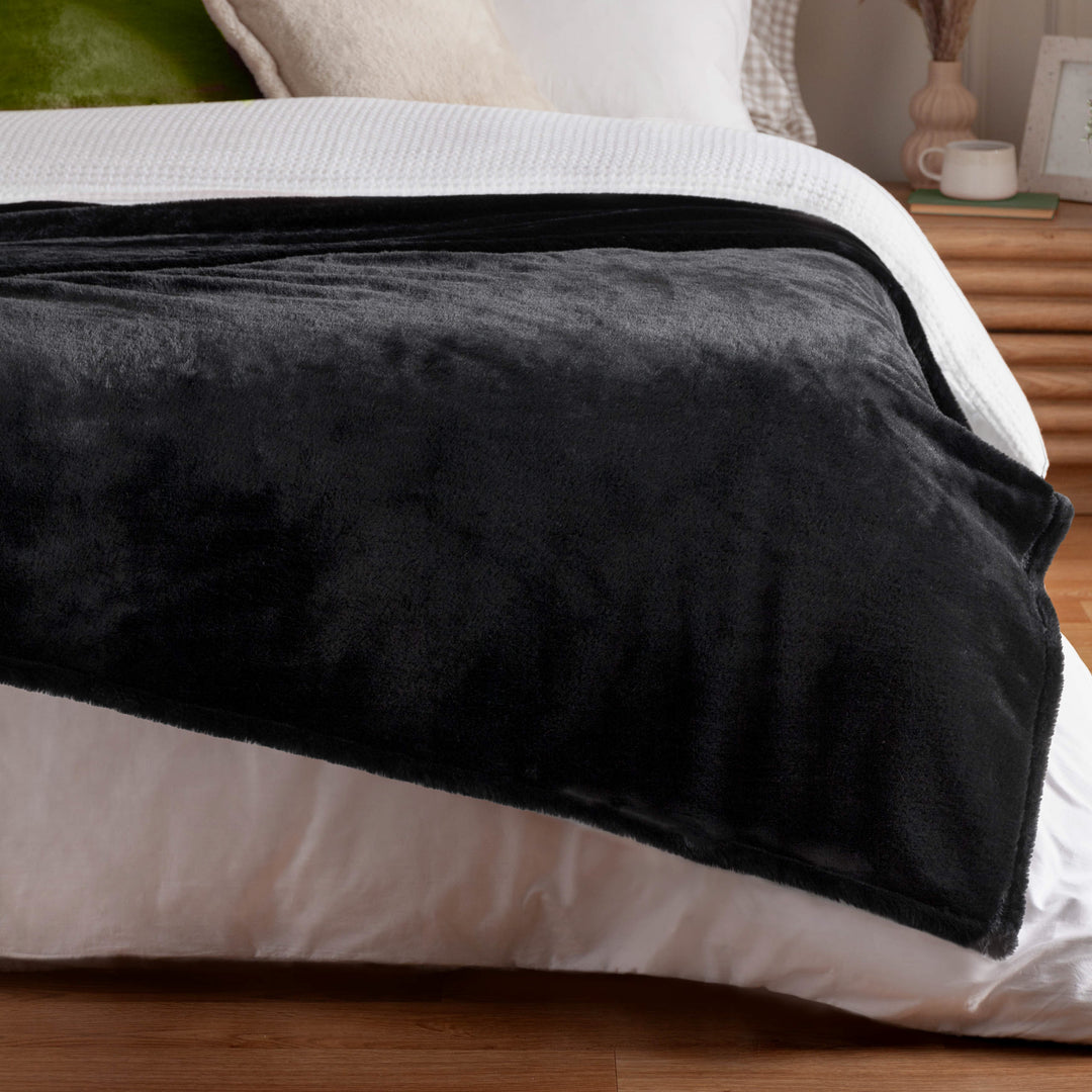 Kallu 130x180 Throw Black