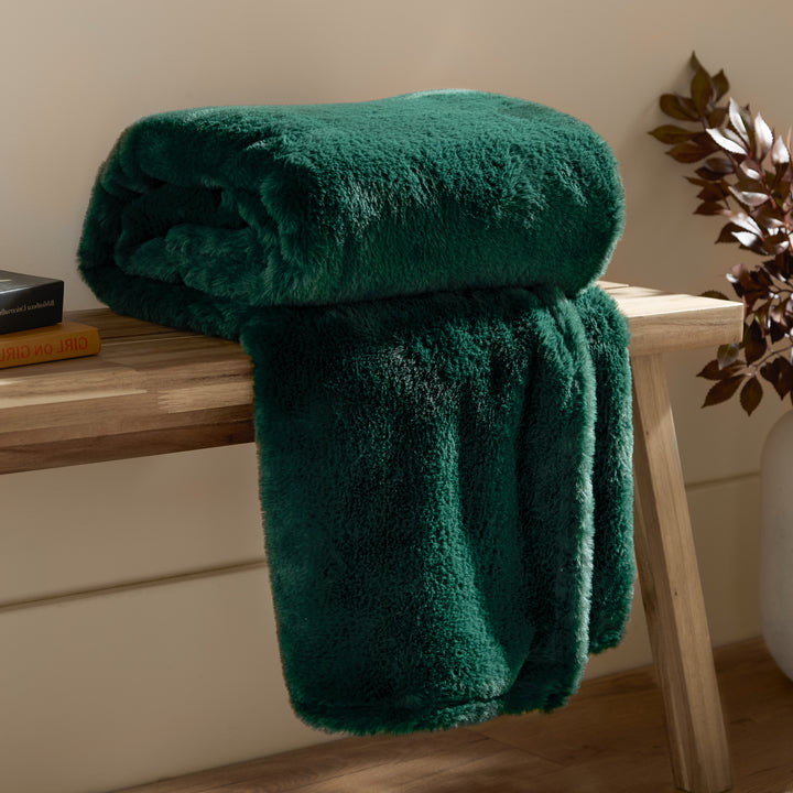 Kallu 130x180 Throw Needle Green - image 2