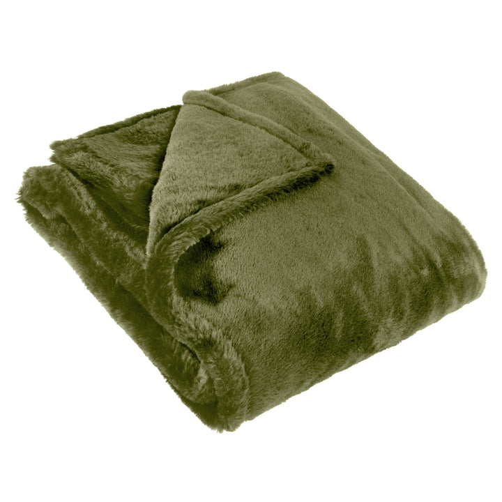 Kallu 150x200 Throw Olive - image 4