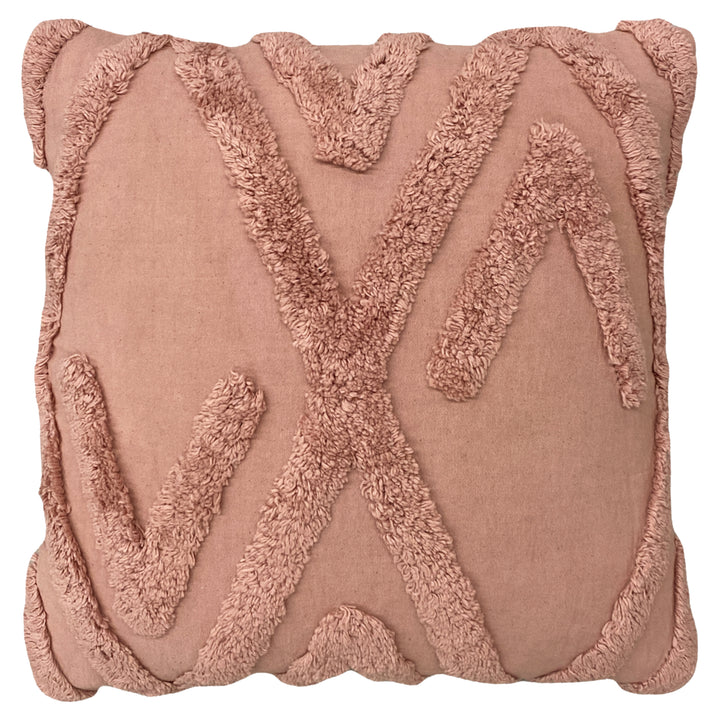 KAMJO 50X50 CUSHION CASE BLUSH