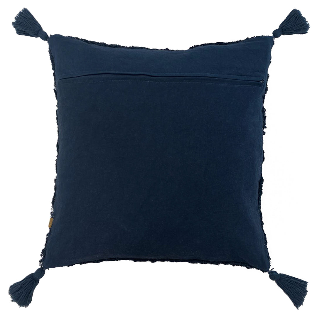 KANTHA 50X50 CUSHION CASE NAVY