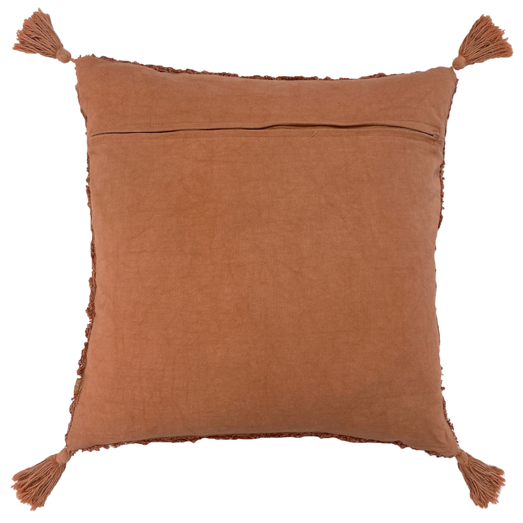 KANTHA 50X50 CUSHION CASE RUST
