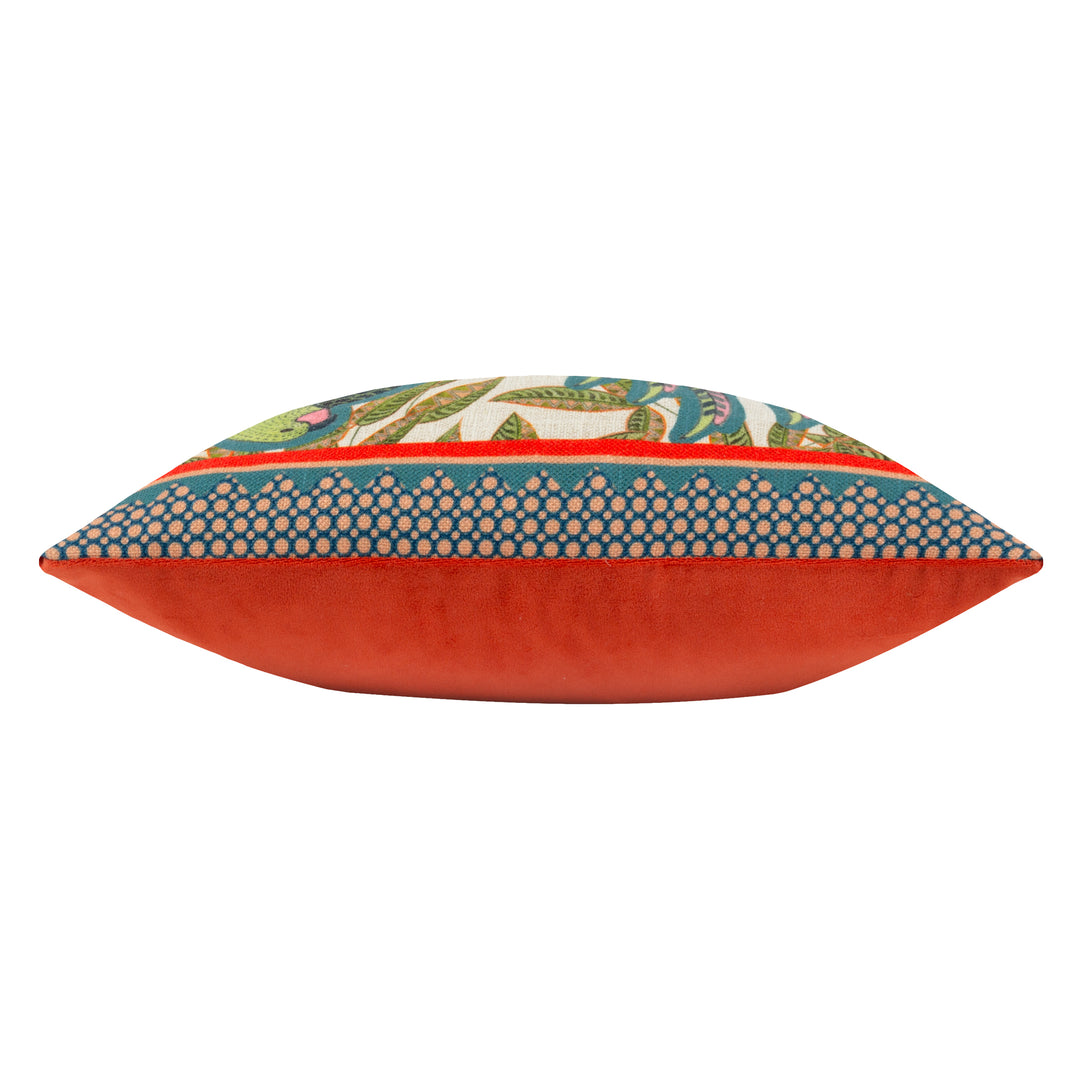 KARASI PARROTS 43X43 CUSHION CASE MULTI