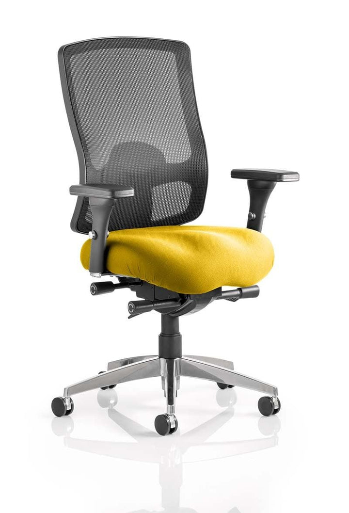 Regent High Mesh Back Ergonomic Task Operator Office Chair with Arms