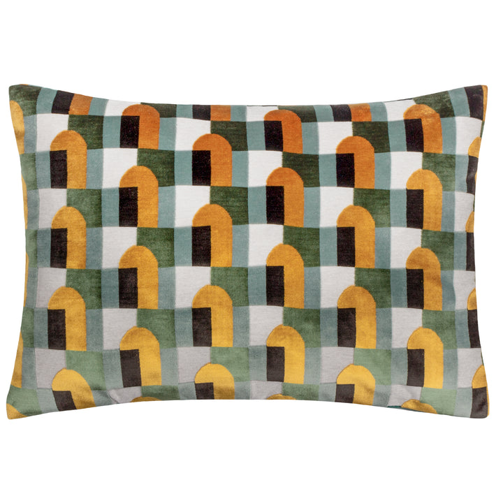 KEELA 35X50 CUSHION CASE GOLD/BLUE
