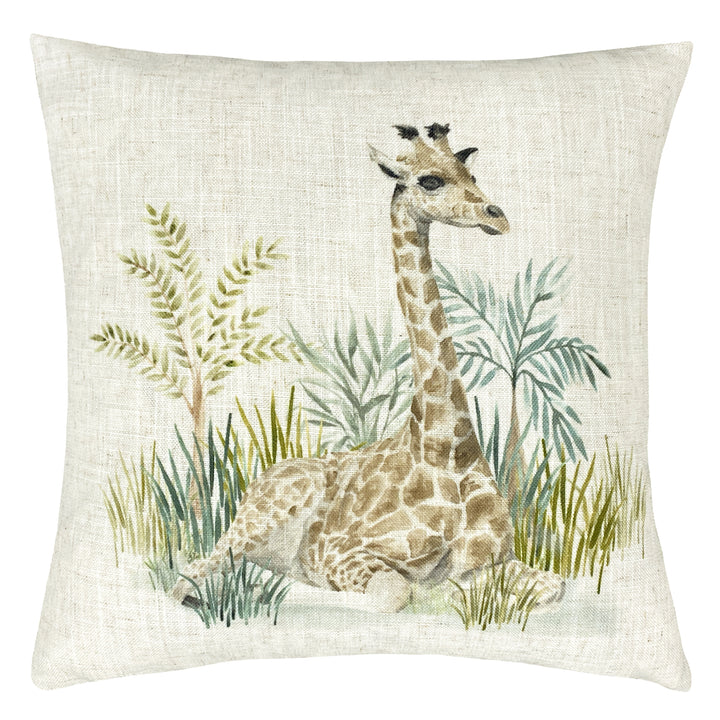 KENYA 43X43 CUSHION CASE GIRAFFE