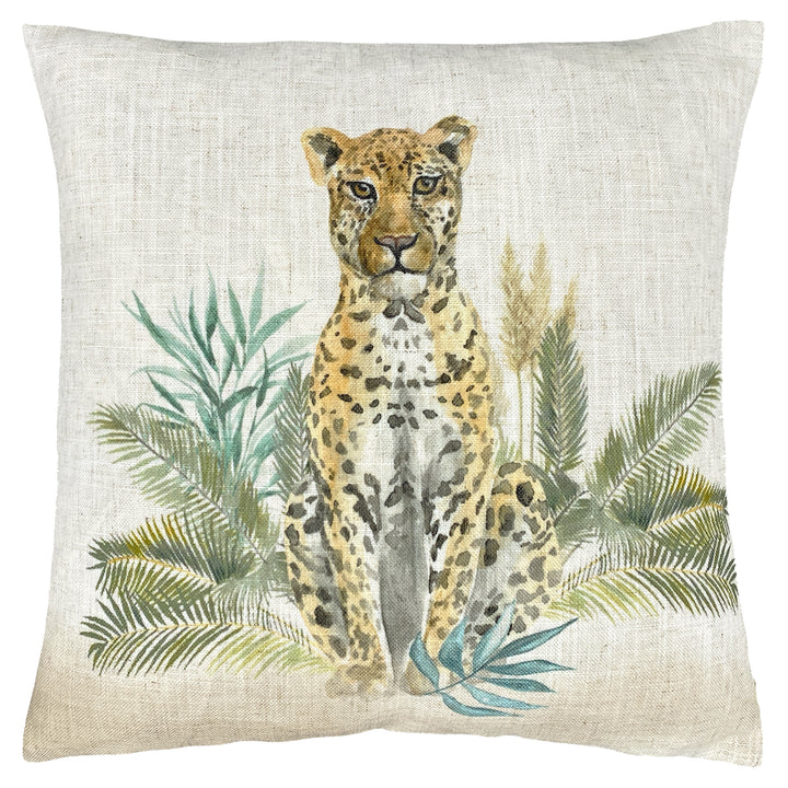 KENYA 43X43 CUSHION CASE LEOPARD