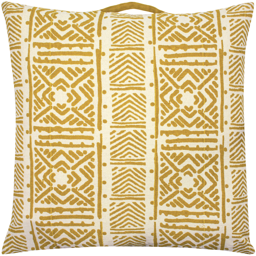 KERICHO 55X55 CUSHION CASE OCHRE