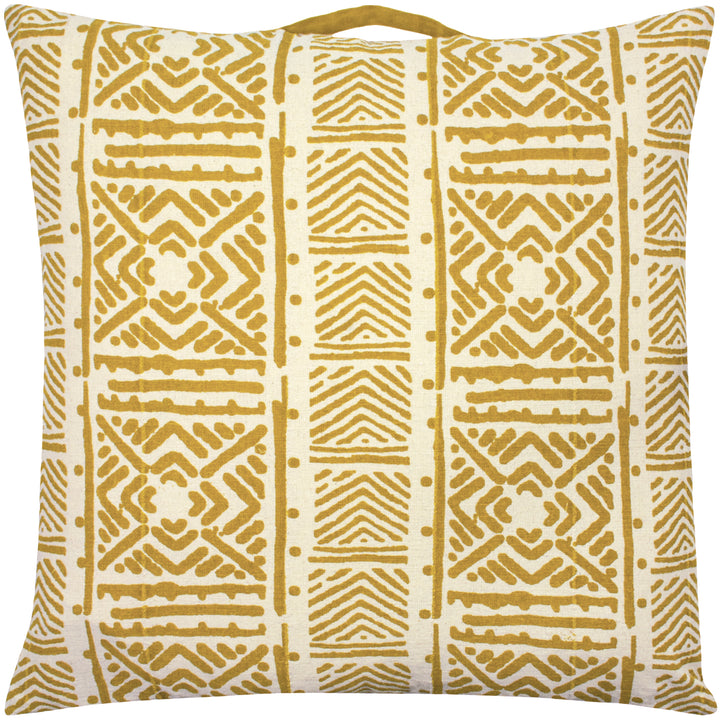 KERICHO 55X55 CUSHION CASE OCHRE