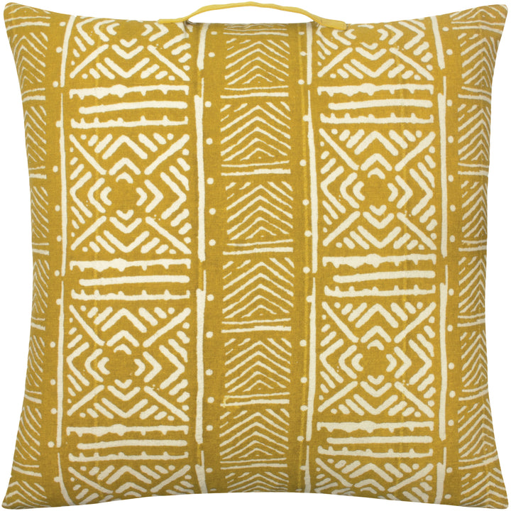 KERICHO 55X55 CUSHION CASE OCHRE