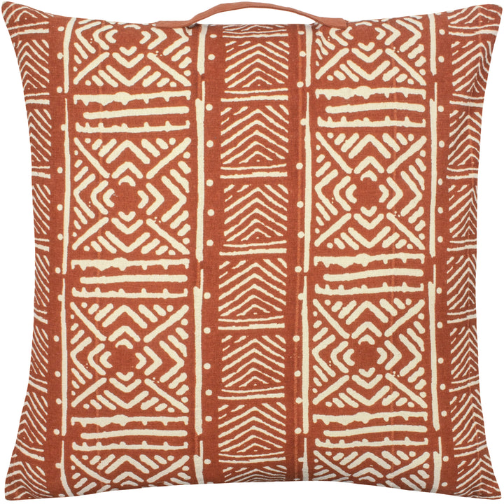 KERICHO 55X55 CUSHION CASE TERRACOTTA