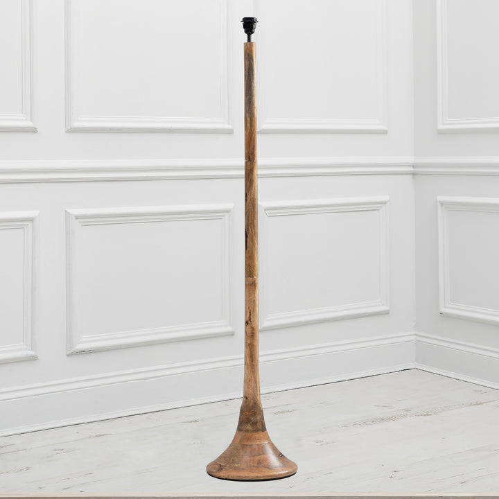 KINROSS FLOOR LAMPBASE WOOD MANGO