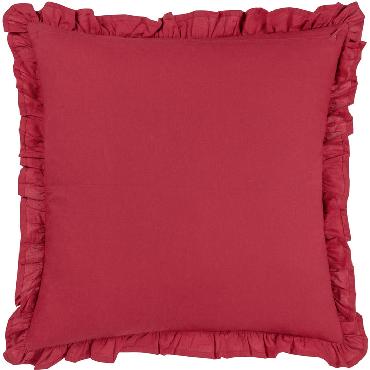 KIRKTON 50X50 CUSHION CASE REDCURRANT