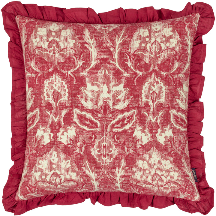KIRKTON 50X50 CUSHION CASE REDCURRANT