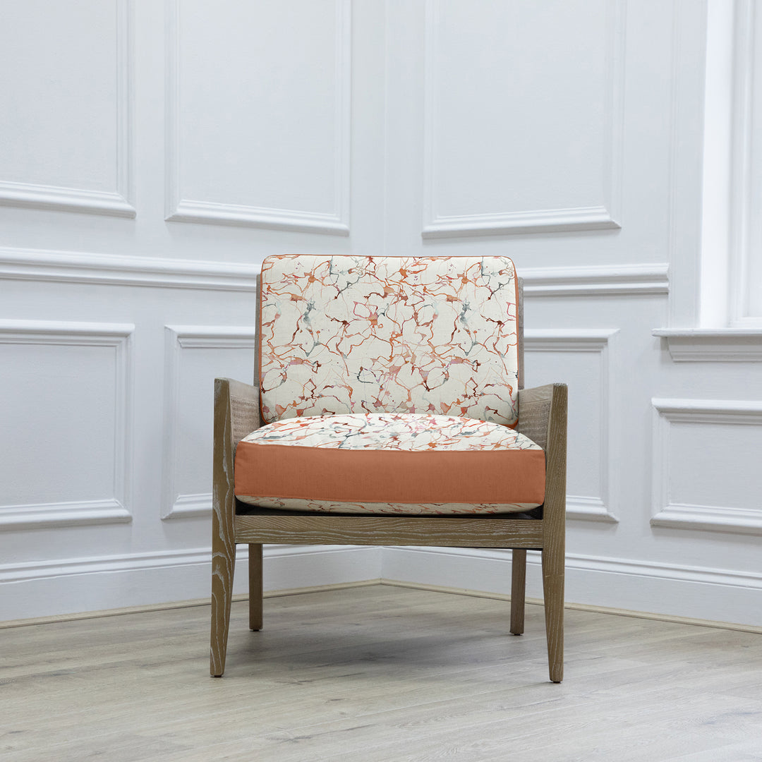 KIRSI CHAIR CARRARA ROSEWATER