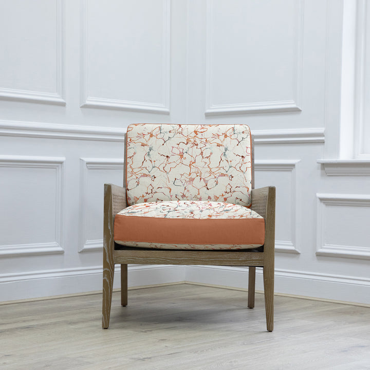 KIRSI CHAIR CARRARA ROSEWATER