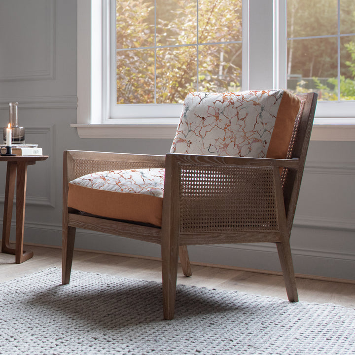 KIRSI CHAIR CARRARA ROSEWATER