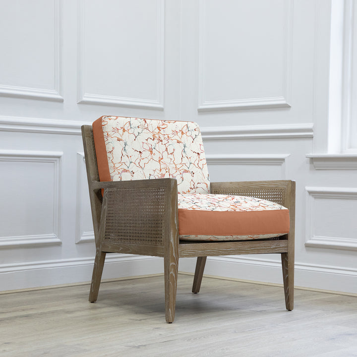 KIRSI CHAIR CARRARA ROSEWATER