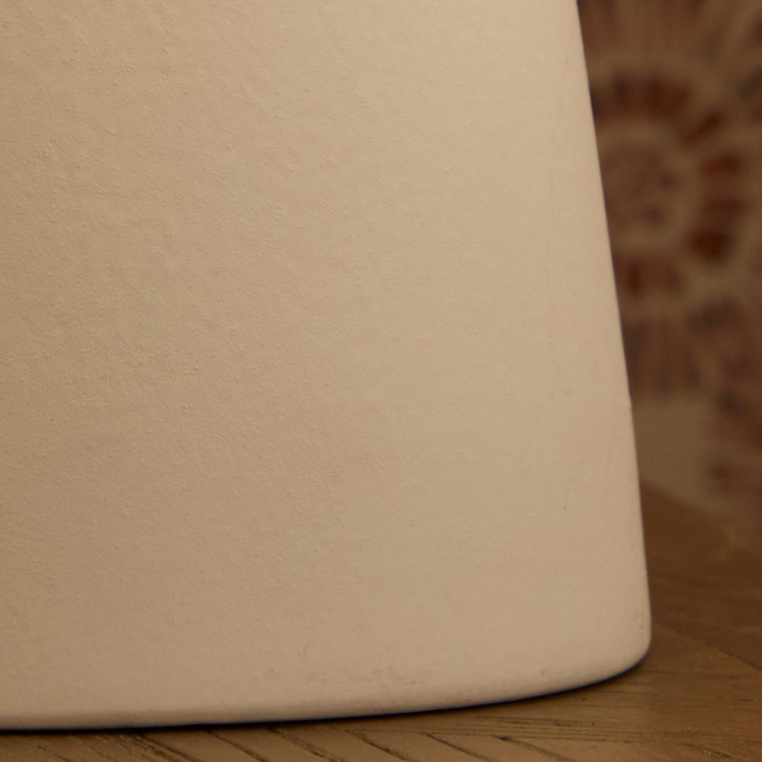 Albury Table Lampbase Ecru/Silverwood Anna 25x35cm Lampshade Snow - image 4