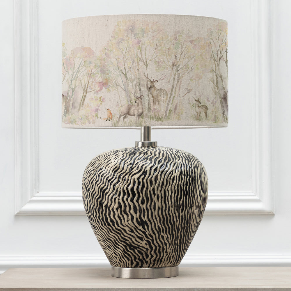 Alcina Table Lampbase Grey/Enchanted Forest EVA 40cm Lampshade Forest - image 2