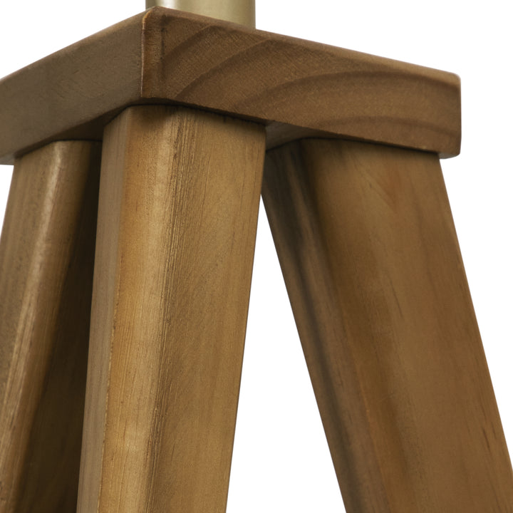 ARATUS TABLE LAMPBASE NUT/ROWAN ANNA 30X40CM LAMPSHADE DUSK