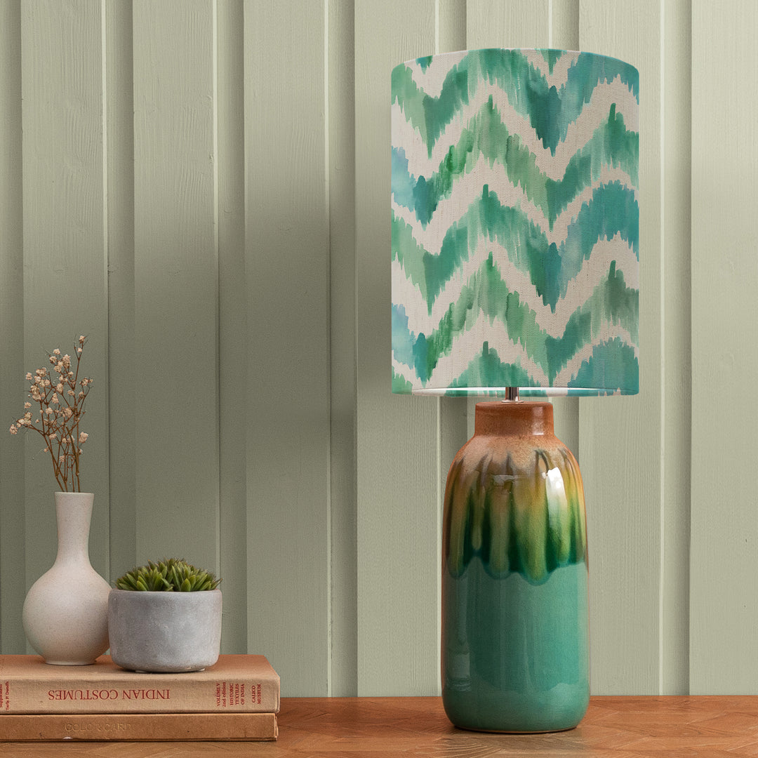 Arauca Table Lampbase Qua/Savannah Anna 25cm Lampshade Isla