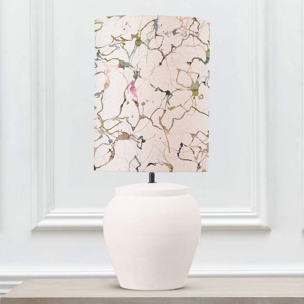 Edessa Table Lampbase Ecru/Carrara Anna 30cm Lampshade Meadow - image 2