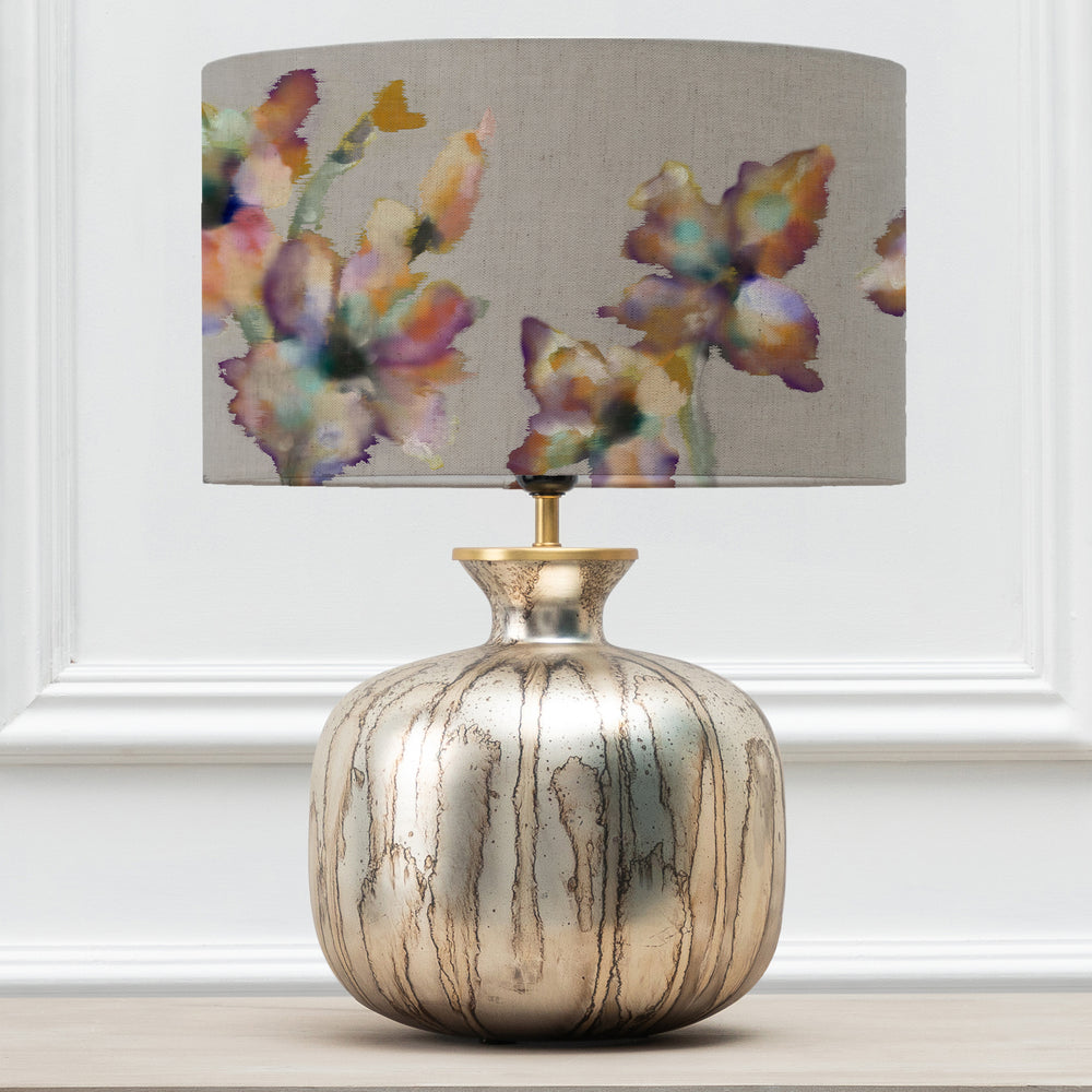 Elphaba Table Lampbase Glass/Degas EVA 37cm Lampshade Ironstone - image 2