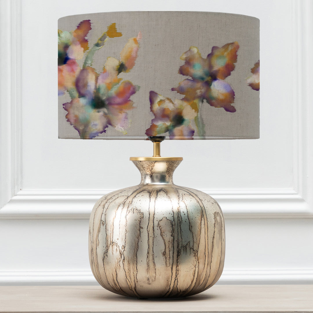 Elphaba Table Lampbase Glass/Degas EVA 37cm Lampshade Ironstone - image 2