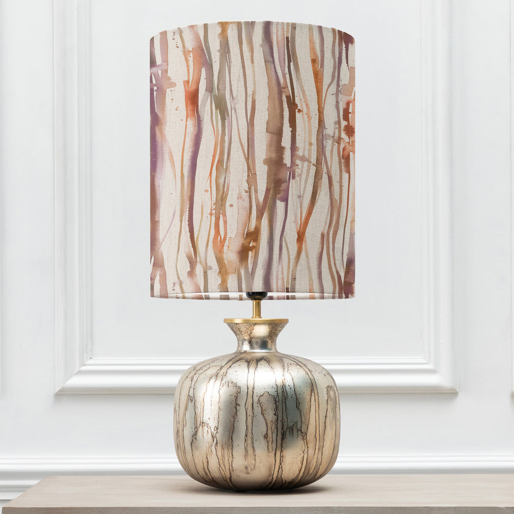 Elphaba Table Lampbase Glass/Falls Anna 30x40 Cm Lampshade Ironstone - image 2
