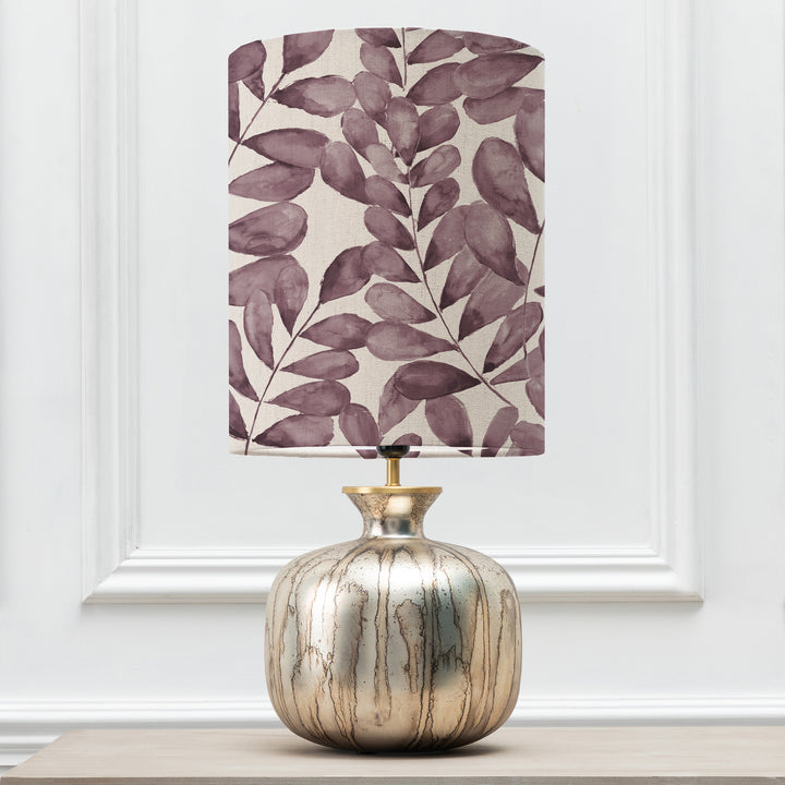 Elphaba Table Lampbase Glass/Rowan Anna 30x40cm Lampshade Dusk - image 2